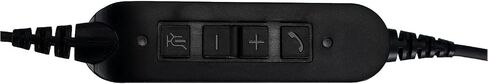 Spracht HS-WD-USB-2 سماعة رأس USB مزدوجة الأذن للهواتف الذكية للكمبيوتر الشخصي/Mac، أسود in Saudi Arabia