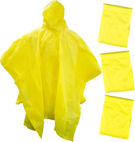 Iconikal Children's Rain Poncho, Yellow in Saudi Arabia
