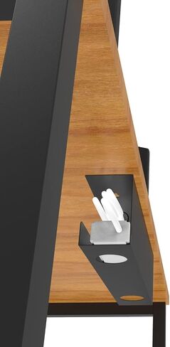 Jingchengmei Under Desk 17-Inch Cable Management Tray, Power Strip Holder, Metal Cord Organizer, Wire Management for Office and Home, Black (UDCMT17In, Black) in Saudi Arabia
