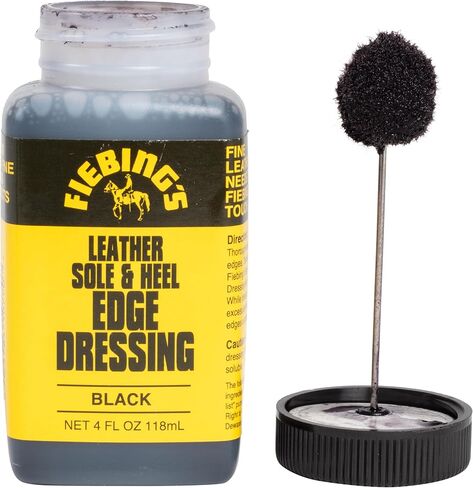 Leather Sole & Heel Brown Edge Dressing, 4 Oz. - Gloss Shoe Dressing in Kuwait