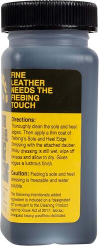 Leather Sole & Heel Brown Edge Dressing, 4 Oz. - Gloss Shoe Dressing in Kuwait
