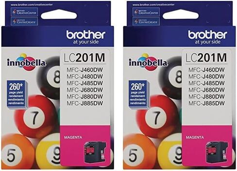 Brother LC201Y Standard Yield Yellow Ink Cartridge in Saudi Arabia