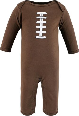 Hudson Baby Unisex baby Cotton Coveralls, Modern Rainbow, 12-18 Months, Modern Rainbow, 12-18 Months US in Saudi Arabia