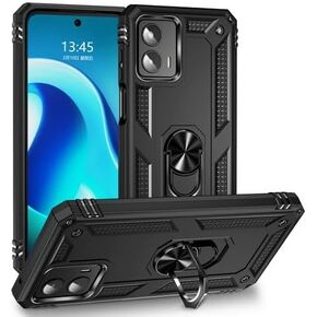 for Motorola Moto G Stylus 5G (2023) XT2315 - Shockproof Phone Case w/Belt Clip Holster - VX Black in Kuwait