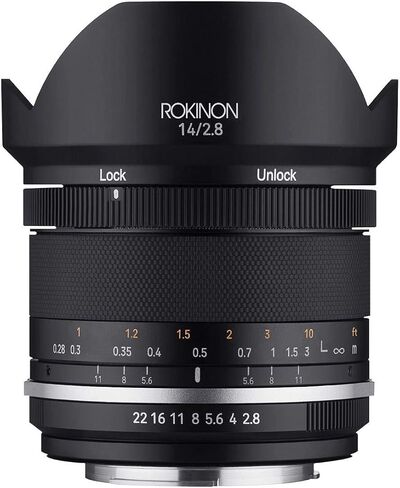 Rokinon Series II 14mm F2.8 Weather Sealed Ultra Wide Angle Lens for Sony E (SE14-E) in Saudi Arabia