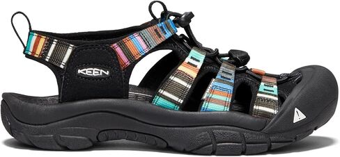 صنادل مائية للسيدات من KEEN Newport H2 بمقدمة مغلقة، Raya Black، 8.5 in Saudi Arabia