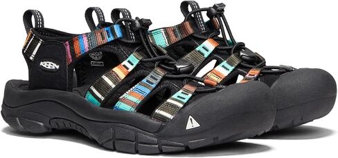 صنادل مائية للسيدات من KEEN Newport H2 بمقدمة مغلقة، Raya Black، 8.5 in Saudi Arabia