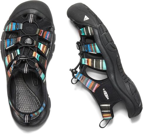 صنادل مائية للسيدات من KEEN Newport H2 بمقدمة مغلقة، Raya Black، 8.5 in Saudi Arabia