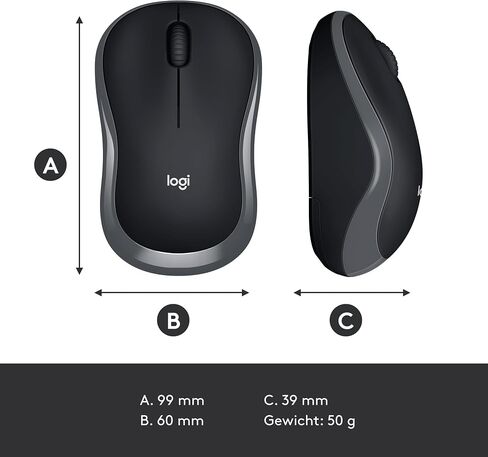 Logitech 910-002235 Wireless Mouse M185 in Kuwait