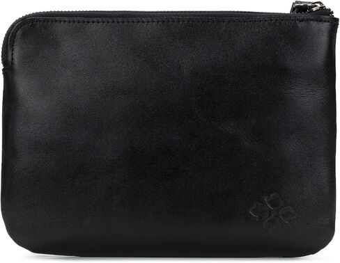 Patricia Nash Cassini Wristlet, Black Tooled in Saudi Arabia