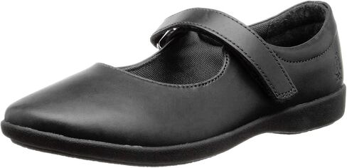 Hush Puppies unisex child Lexi Mary Jane Flat, Navy, 3.5 Big Kid US in Kuwait