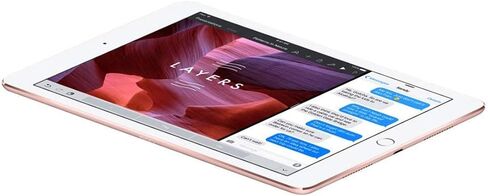 Apple iPad Pro Tablet (32 جيجابايت، Wi-Fi، 9.7 بوصة) ذهبي وردي (متجدد) in Kuwait