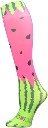 Hocsocx - Unisex Under Shin Guard Liner Socks - Field Hockey, Soccer, Ice Hockey, Skiing, Skating Socks Protects against Rubs and Rash - Watermelon, Medium in Saudi Arabia