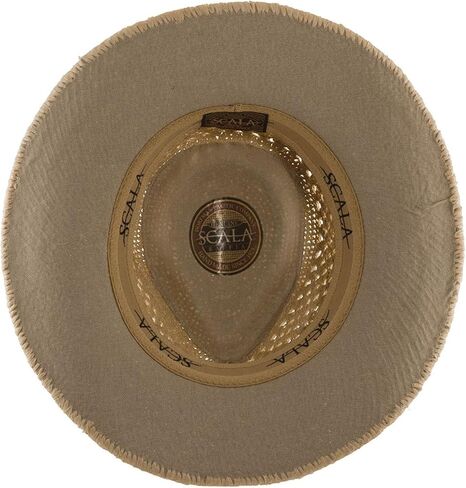 Scala Men's Fine Crochet Raffia Outback in Kuwait
