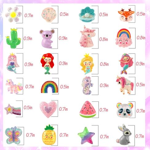 Kids Clip On Earrings for Girls 32 Pairs Hypoallergenic Clips Earrings for Girls Toy Earrings Princess Play Jewelry Party Favor in Saudi Arabia