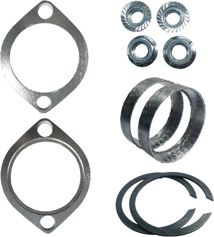 Exhaust Flange Gasket Seal Install Kit for Harley-Davidson Big Twin Sportster 883 1200 XL883 XL1200 48 72 1984-2022 in Saudi Arabia