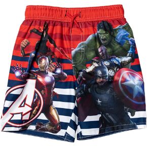 Marvel Spider-Man Toddler Boys Swim Trunks Bathing Suit Gray/Blue 4T in Kuwait