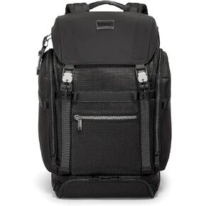 TUMI Alpha Bravo Expedition Flap Backpack - Black