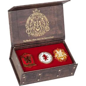 Harry Potter Enamel Pins, Set of 3 - Sorting Hat, Hogwarts Crest, Platform 9 3/4 - Collectible Metal Pin Button Accessory - Officially Licensed - Gift for Kids, Boys, Girls & Teens in Saudi Arabia
