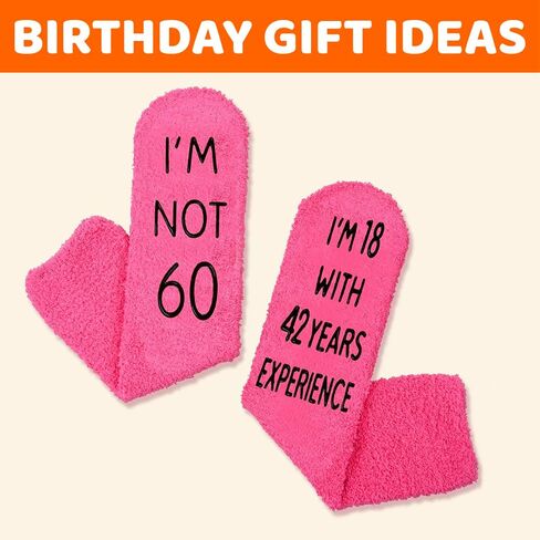 HAPPYPOP 60th Birthday Gifts for Women in Their 60s, Birthday Gifts for 60 Year Old Woman, Gifts for Older Elderly Women Old Lady Gifts in Saudi Arabia