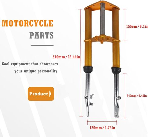 Front Fork Set Suspension Shocks Assembly Replacement for Honda CRF50 XR50 CRF XR 50 2000-2014 Black in Saudi Arabia