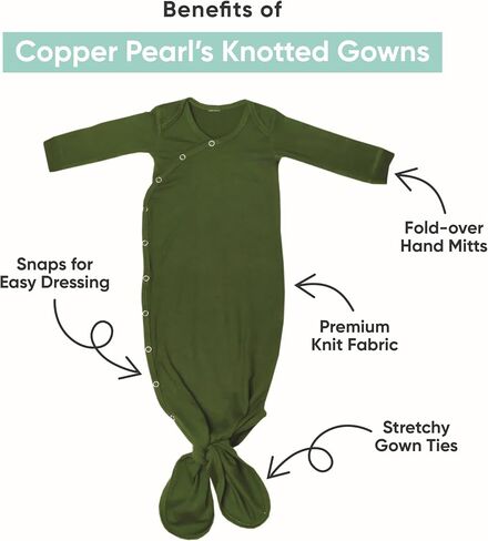 Copper Pearl Newborn Knotted Gown Journey in Saudi Arabia