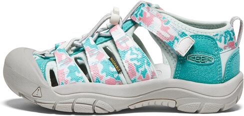 KEEN Newport H2 Closed Toe Water Sandal, Camo/Pink Icing, 11 US Unisex Little Kid in Saudi Arabia
