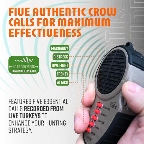 Cass Creek Ergo Moose، مكالمة ألعاب إلكترونية محمولة باليد، تصميم مضغوط CC089، 5 مكالمات في 1، مكالمات الخبراء للجميع in Kuwait