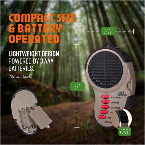 Cass Creek Ergo Moose، مكالمة ألعاب إلكترونية محمولة باليد، تصميم مضغوط CC089، 5 مكالمات في 1، مكالمات الخبراء للجميع in Kuwait