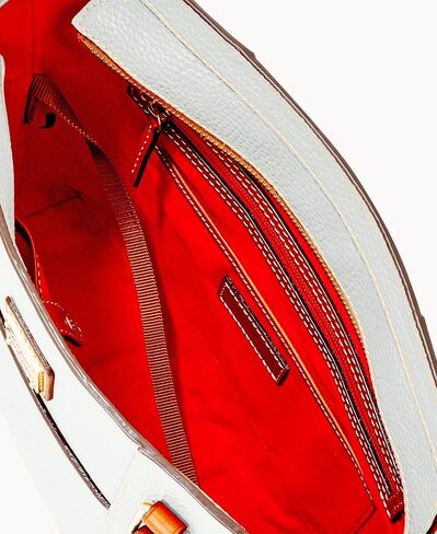 حقيبة يد Dooney & Bourke، حقيبة يد صغيرة من Pebble Grain من Lexington - أزرق كاريبي in Saudi Arabia
