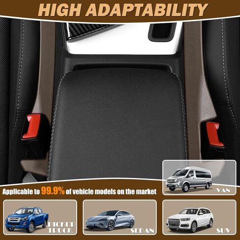 Uisky AA قطعتان من حشو فجوات مقعد السيارة العالمي لشاحنة سيارات الدفع الرباعي، جانب وحدة التحكم من البولي يوريثان يملأ الفجوة بين المقعد ووحدة التحكم في السيارة، ملحقات داخلية للسيارة (أحمر) in Kuwait