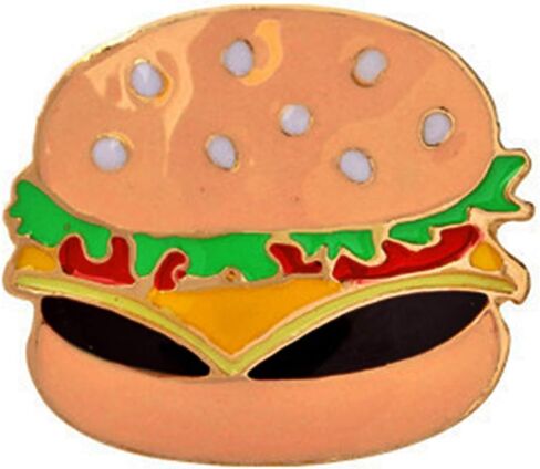 دبوس بروش مطلي بالمينا للسترة مصمم يدويا من مواد فائقة الجودة من فليرز نيويورك in Kuwait