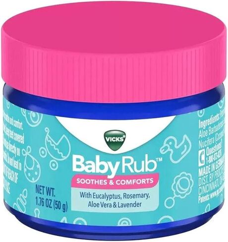 Vicks BabyRub Soothing Vapor Ointment - 1.76 oz - Pack of 2 in Saudi Arabia