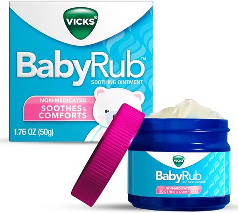 Vicks BabyRub Soothing Vapor Ointment - 1.76 oz - Pack of 2 in Saudi Arabia