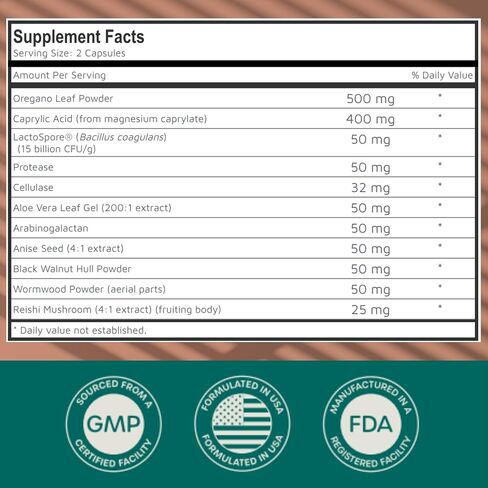 SACRALMOON Candida Cleanse (Candida Cleanse) Vaginal PH Balance Support and Femine Care. in Saudi Arabia