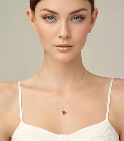 Sterling Silver Nano Bible Necklace: World's Smallest New Testament Pendant For Her - Engraved with 27 Books Using Nano Technology. A Unique, Elegant and creative Gift for Women and Girls - Religious Jewelry Gifts in Saudi Arabia