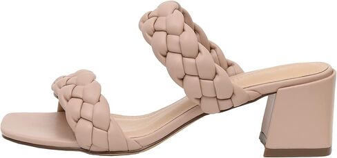 صندل نسائي من CUSHIONAIRE مرصع بالعقيق يماني + إسفنج ميموري عريض متوفر in Saudi Arabia