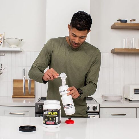 TriFuel - التحمل والتعافي 3 في 1، الترطيب، BCAA، مشروب معزز بالكهرباء (التوت البري)... in Saudi Arabia