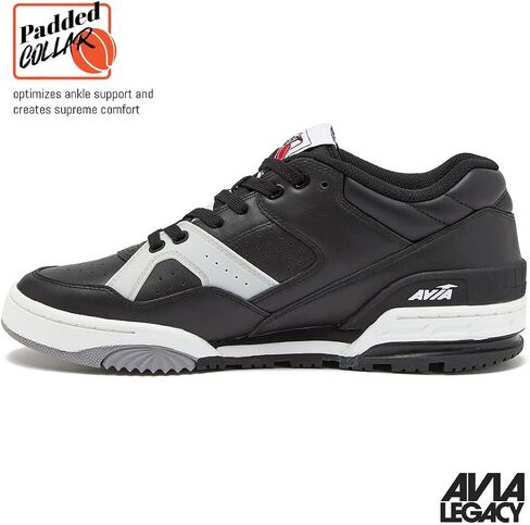 Avia 855 Men’s Basketball Shoes, Low Top Retro Sneakers for Indoor or Outdoor, Street or Court, Sizes 7 to 15 in Kuwait