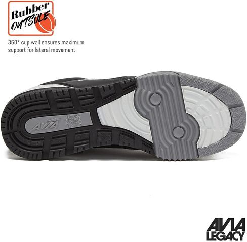Avia 855 Men’s Basketball Shoes, Low Top Retro Sneakers for Indoor or Outdoor, Street or Court, Sizes 7 to 15 in Kuwait