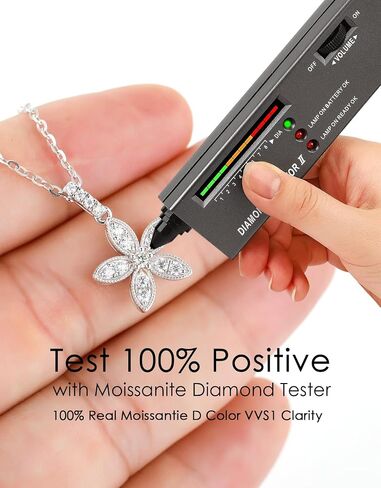 3 Stones Moissanite Pendant Necklace,Round Cut S925 Eternity Diamond Pendant Necklace,D Color VVS1,Hypoallergenic Anniversary Birthday Wedding Bridal Jewelry Gifts for Women,18±2 Inch Chain in Kuwait