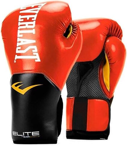 Everlast Elite Pro Style Training Gloves, Pink/White, 8 oz in Saudi Arabia