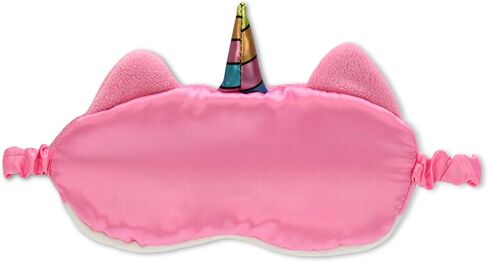 iscream Perky Pets Satin-Lined Embroidered Fur Sleep Mask for Girls - Sleeping Bunny in Saudi Arabia