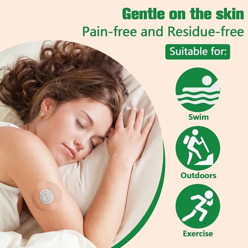 funpatch G7 Adhesive Patches 45Pack Waterproof Adhesive Patches for Dexcom G7 Transparent G7 Overpatch Pre-Cut Overlay Patch Long Stay for 10 Days Hypoallergenic & Latex-Free in Kuwait