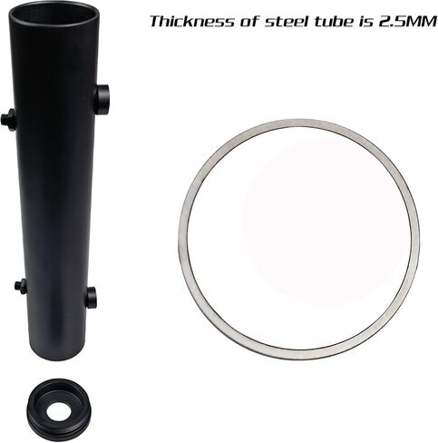 Mamiko Fishing Rod Holder for Folding Wagon Carts Garden Carts and Gorilla Carts Fishing Pole Rod Rack Rest Without Drilling Required - Included Mounting Brackets in Saudi Arabia