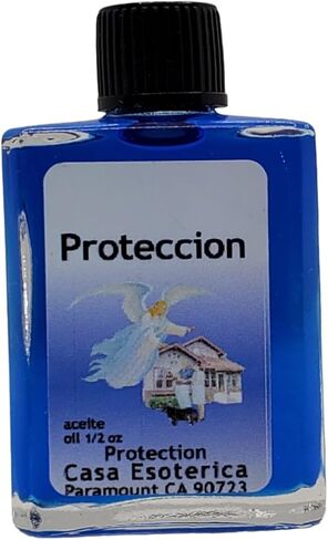 Magick Space Spiritual Anointing Oil -(Proteccion Aceite) Protection Oil - for Safety & Defense - Against Negative Energy & Harm-0.5 FL OZ (3 Pack) in Kuwait