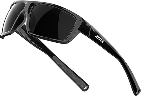 ATTCL Polarized Wrap Sunglasses For Men - Fishing Sports Glasses UV Protection in Saudi Arabia