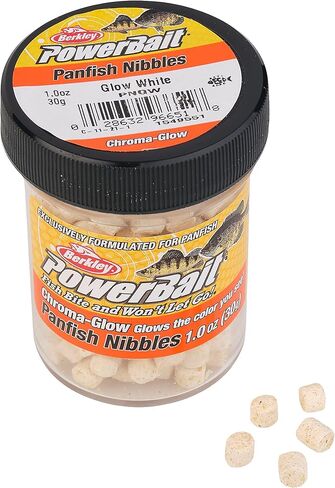 Berkley Powerbait Chroma-Glow Panfish Nibbles Fishing Soft Bait,Glow Pink in Saudi Arabia