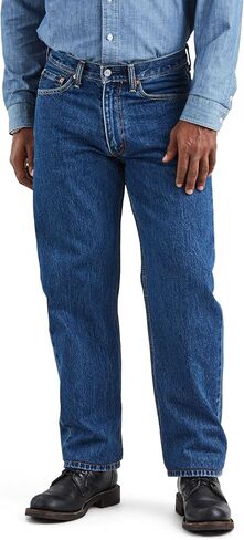 Levi's Men's 550 Relaxed Fit Jeans (Also Available in Big & Tall), Medium Stonewash, 44W x 30L in Saudi Arabia