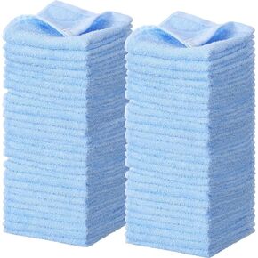 40 Pcs Wash Cloth Bulk Cotton Bath Hand Face Washcloths Soft Quick Drying Towel for Baby Kids Women Bathroom Washing Body Viscose Fiber Multipurpose Fingertip Rags (Bright Color,10 x 10 Inch)